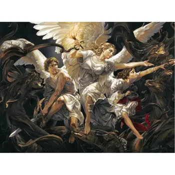 

5D DIY diamond painting angel diamond embroidery Dragon full square round drill diamond mosaic cross stitch decoration home