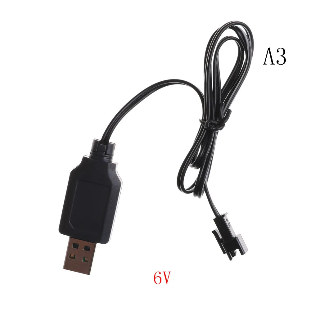 Câble adaptateur chargeur USB noir pour Sky Viper Drone hélicoptère chargeur  universel pour voiture RC DC 6V 7.2V 8.4V 9.6V