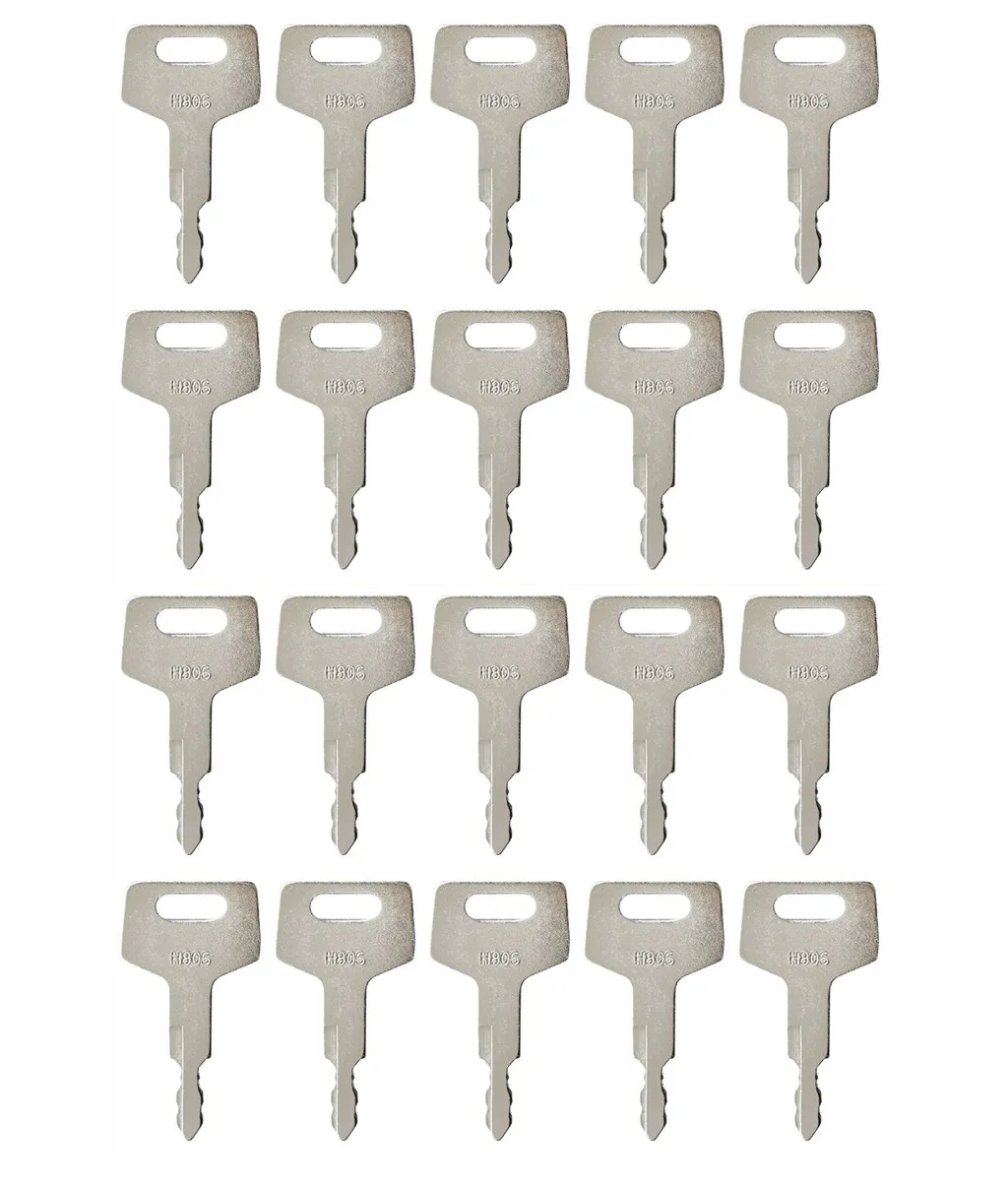 20keyForTakeuchiNewHollandExcavatorCaseGehlTrackSkidSteer