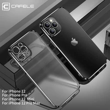 Cafele Originele Case Voor Iphone 12 Pro Max Plating Rand Met Frosted Cover Case Voor Iphone 12 Mini Shockproof Back