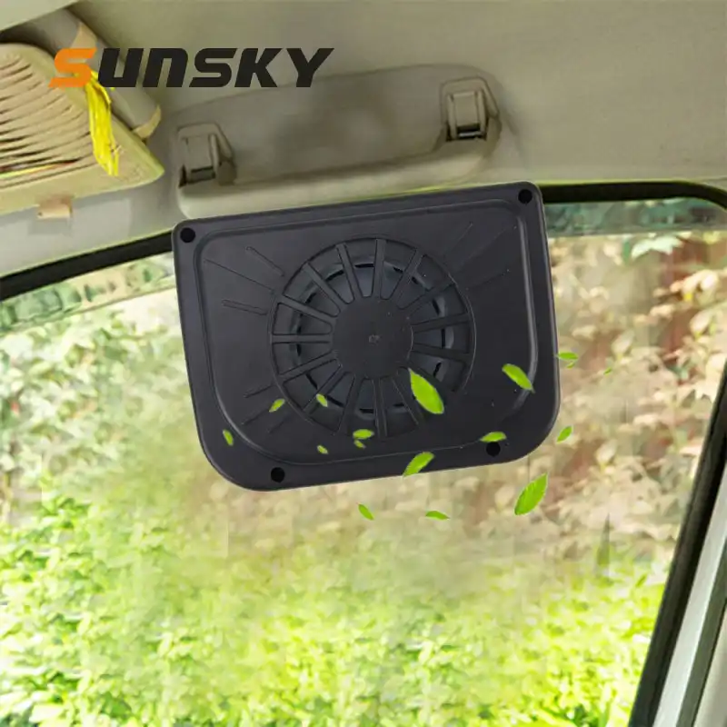 solar automatic car cooler