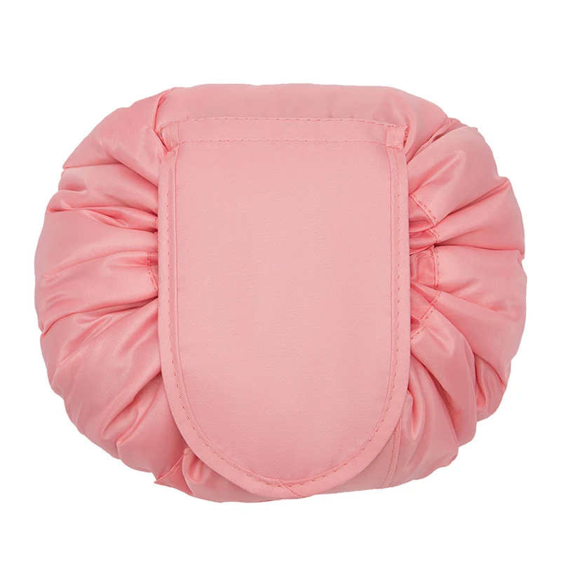 Women Drawstring Cosmetic Bag Travel Storage Makeup Bag Organizer Female Make Up Pouch Portable Waterproof Toiletry Beauty Case