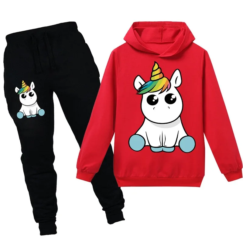 

Unicorn Hoodie Children's Sweatshirt Fashion Spring and Autumn Children's Long Sleeve Hoodie Sweater Girl Boy Casual Sportswear