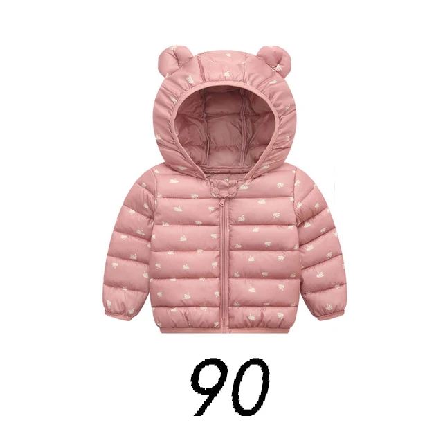 Medoboo Baby Winter Warm Coat Girls Boys Child Jacket Baby Clothes Newborns Coveralls Snowsuit Hooded Jacket Coat Tops Outerwear - Цвет: ME0201-P90