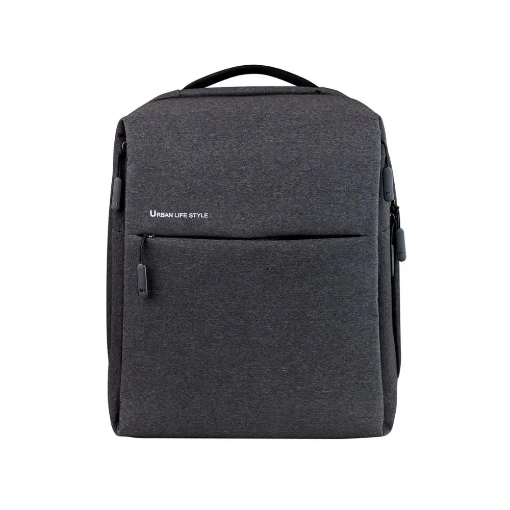 Xiao mi рюкзак для дрона mi Urban Life Стиль Плечи сумка рюкзак небольшой рюкзак для школы Студенческая сумка вещевой мешок 14 дюймов сумки для ноутбука - Цвет: dark gray