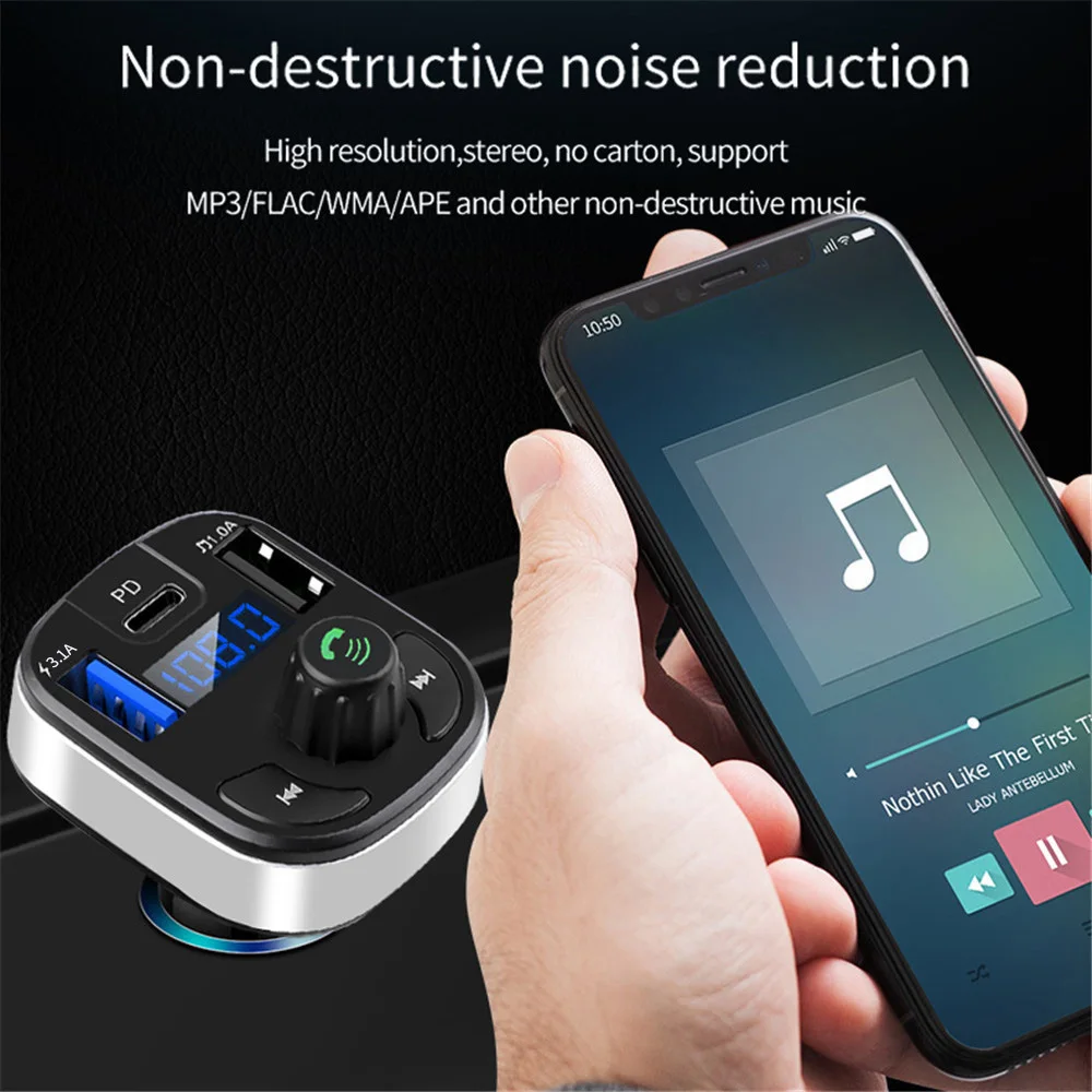 Go-Des Wireless Auto Kit Charger Mp3 Player Bluetooth Car, Car Mp3 Pla – godes