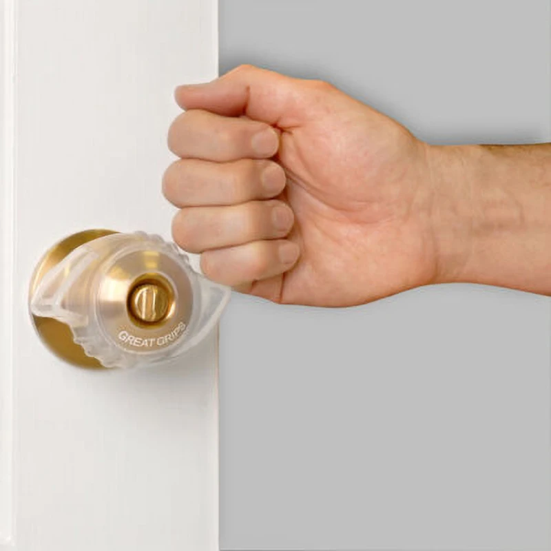 1pc Soft Practical Anti-slip Door Knob Covers With Luminous Maximum Grip For All Door Knob Universal Size Home Decorative