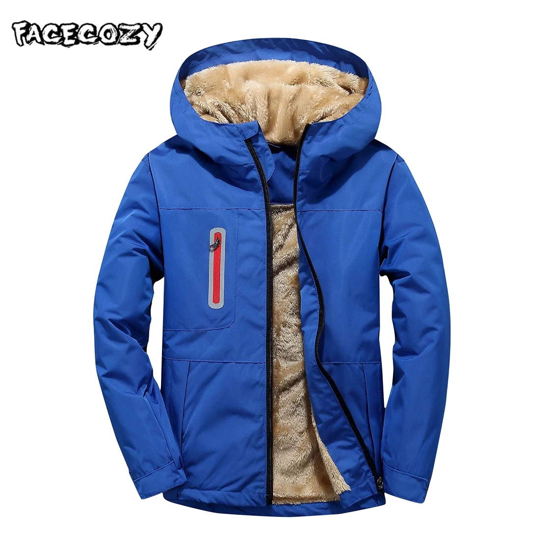 Facecozy, зимняя детская флисовая куртка, водонепроницаемая куртка для походов, кемпинга, альпинизма, лыжного спорта, пальто, детская походная одежда, верхняя одежда