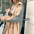Simplee Causal light tan осень женщины тренчкот сплит сустав элегантное пальто с длинным рукавом клетчатое длинное пальто с поясом ветровка