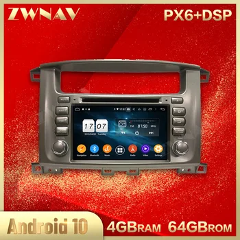 

2 din Android 10.0 screen Car Multimedia player For TOYOTA Land Cruiser 100 1998-2008 video WiFi GPS navi head unit auto stereo