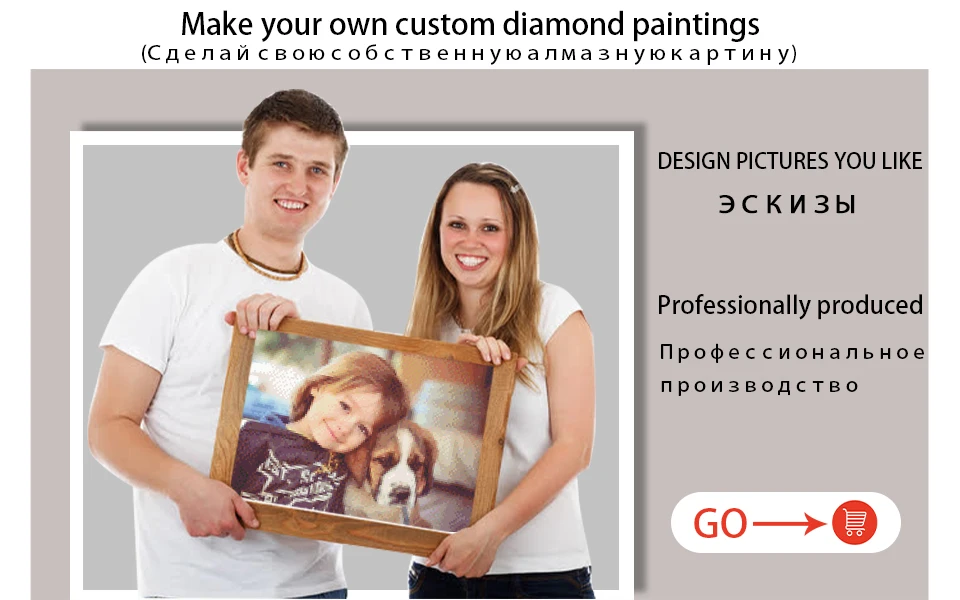 5D Diamond Painting Photo Custom Diamond Mosaic Full Square/Round Diamond Embroidery DIY Home Decor Rhinestones Painting
