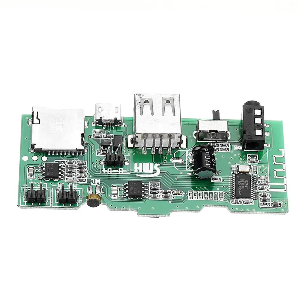 LEORY 2*3 Вт MP3 декодер плата беспроводной bluetooth модуль аудиоресивера u-диск AUX FM TF карта MP3 плеер модуль DAC