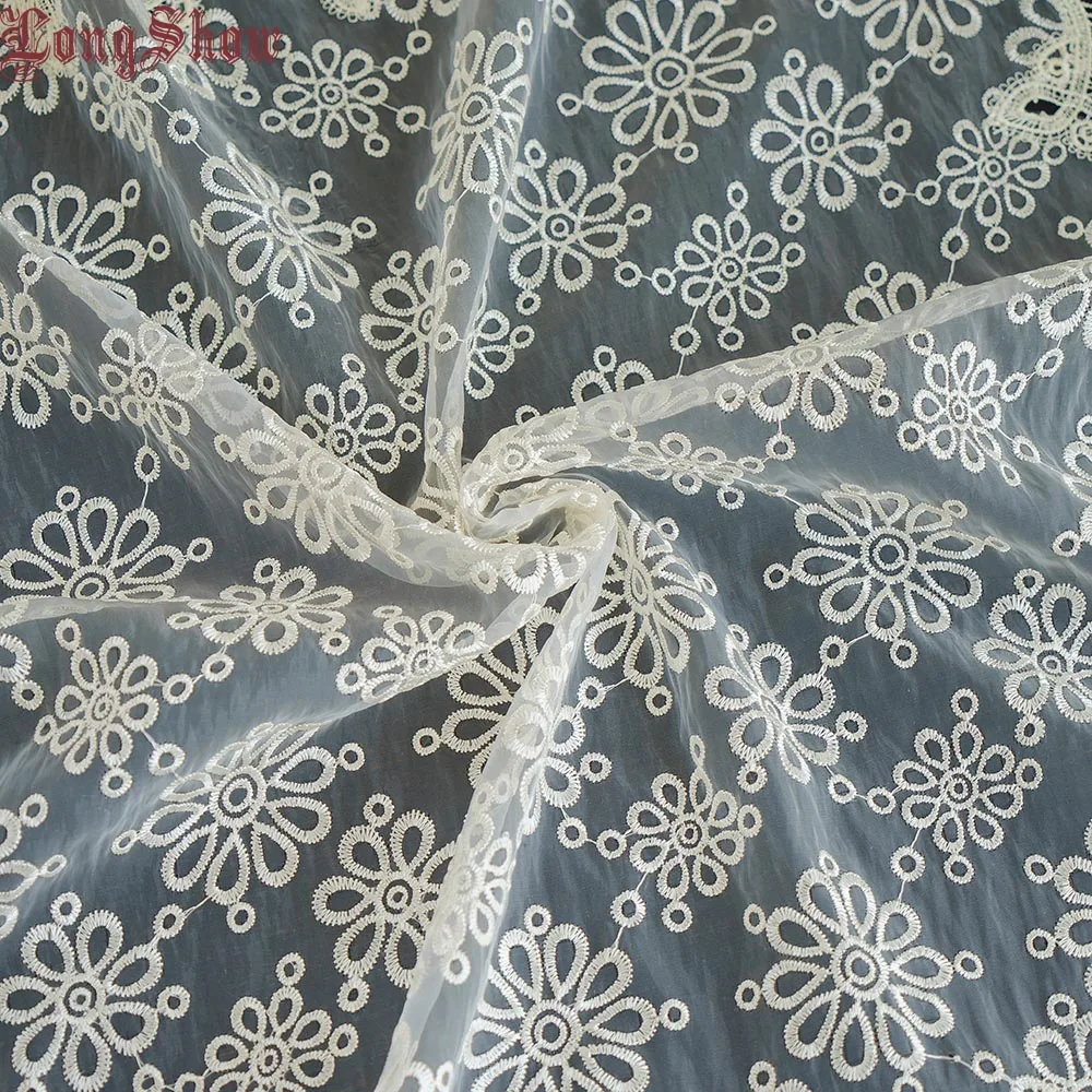 Романтическая бежевая Хризантема LongShow в европейском стиле кружевная отделка из