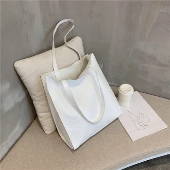 

Popular bag women new 2020 fashion tote bag large capacity shoulder bag versatile simple big bag designer bags bag women