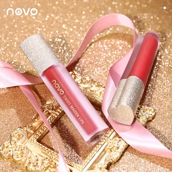 

New NOVO Love Mist Velvet Air Lip Glaze Waterproof Soft Matte Faya Lipstick Lip Gloss Multi-color Matte Air Lip Glaze Lipstick