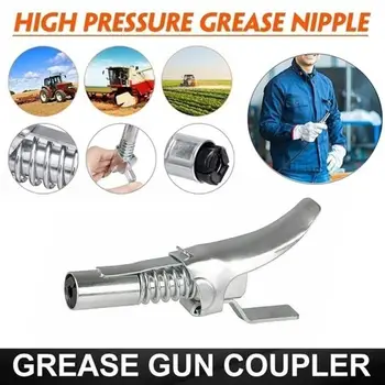 

Grease Gun Adapter Hose Kit Gun Lock Grease Coupler Lock Release End Quick Coupling On S8L0