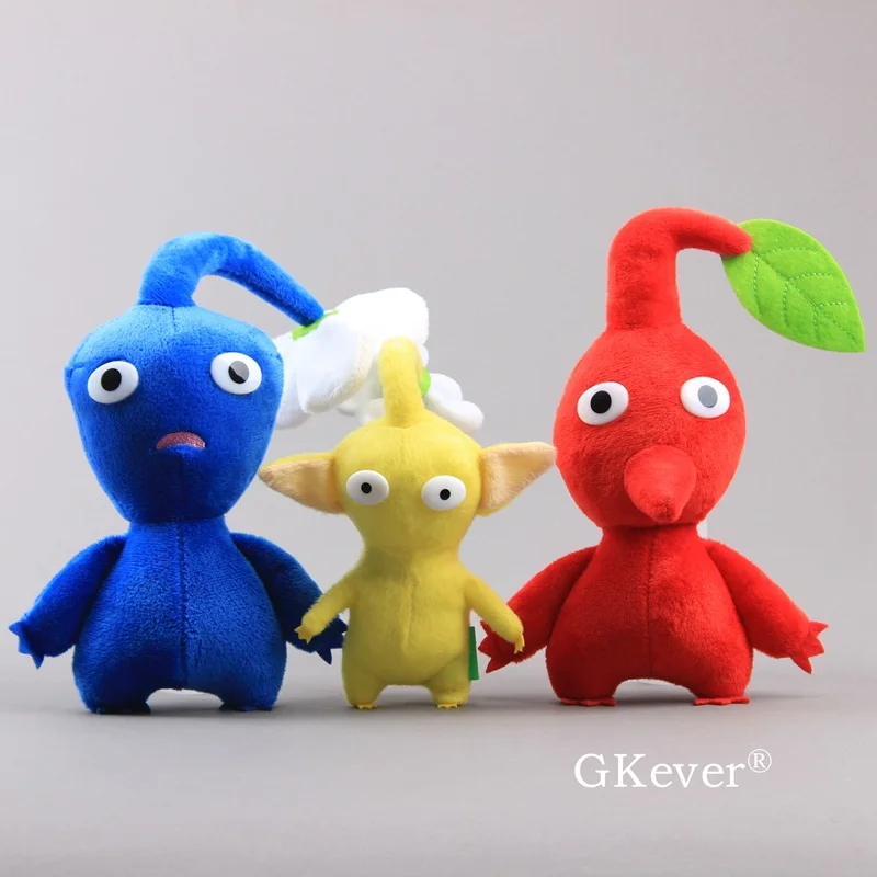 Pikmin капитан Олимар булборб Chappy желтый/синий/красный цветок 5 стилей детский подарок 14-25 см мягкие куклы милые