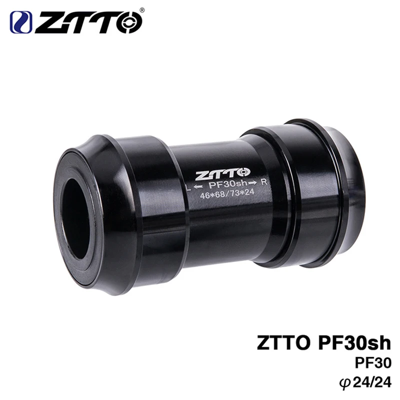 ZTTO легкий дизайн велосипедный кронштейн PF30 SH пресс Fit BB Нижний Кронштейн для MTB шоссейного велосипеда 24 мм шатун