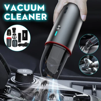 

5000Pa Wireless Car Vacuum Cleaner Portable Auto Handheld mini Vacuum Cleaner for Car Interior & Home & Computer Cleaning