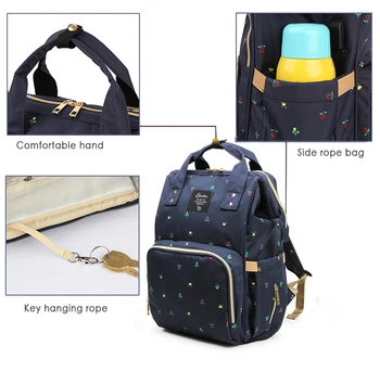 

Multifunctional Diaper Bags Waterproof Stroller Diaper Zipper Large Capacity Travel package Diaper Baby Nursing Bag for Baby
