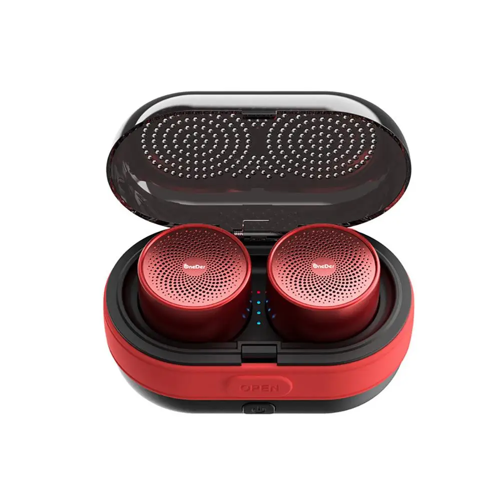 V17 Открытый Мини Bluetooth динамик TWS тяжелый бас Портативная зарядка склад магнитная муфта 5,0 маленький стерео