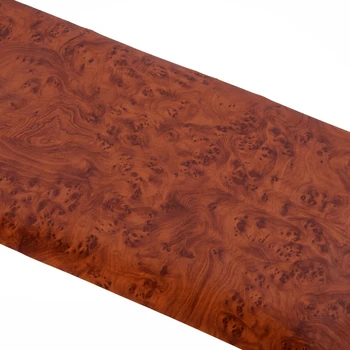 

Exterior Car Sticker Internal 40*100CM DIY Film Wood Maroon Replacement