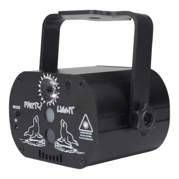 

60 in 1 Mini Stage Light LED Multi-Function Sound Control Party Light for Christmas, Halloween, Stage, Bar Decoration
