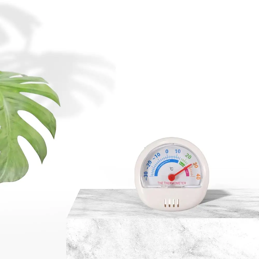 Refrigerator Thermometer Large Dial Thermometer Indoor and Outdoor Mini Thermometer Refrigeration Temperature Gauge Home use