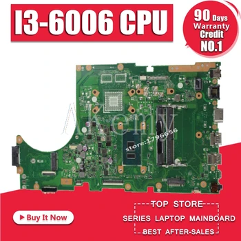 شراءX756UA اللوحة I3-6006 DDR4 الذاكرة فتحة ل For Asus X756U X756UA X756UAK X756UWK X756UX X567UW كمبيوتر محمول اللوحة اختبار موافق