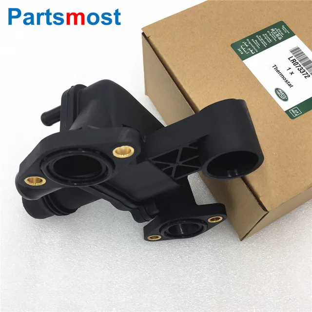 Thermostat Housing Kit for Land Range Rover Sport Discovery LR3 4 2.7 3.0 Diesel Jaguar XF Water Outlet Pipe 4H2Q8592BF LR073372 5