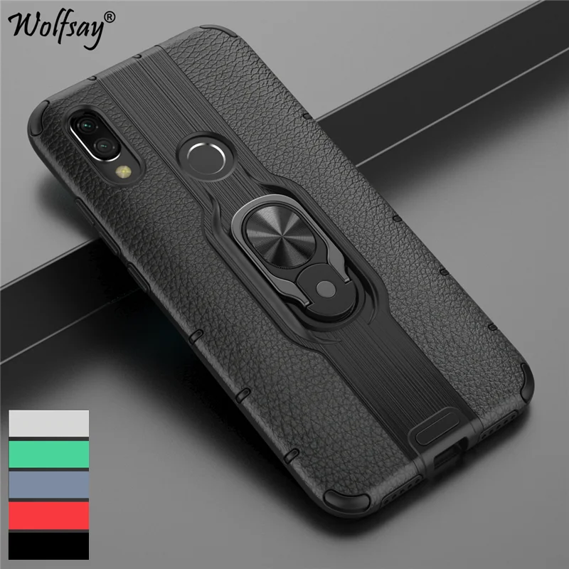 For Coque Xiaomi Redmi 7 Case Leather Silicone Magnetic Fashion Marvel Phone Cover Goyar | Мобильные телефоны и