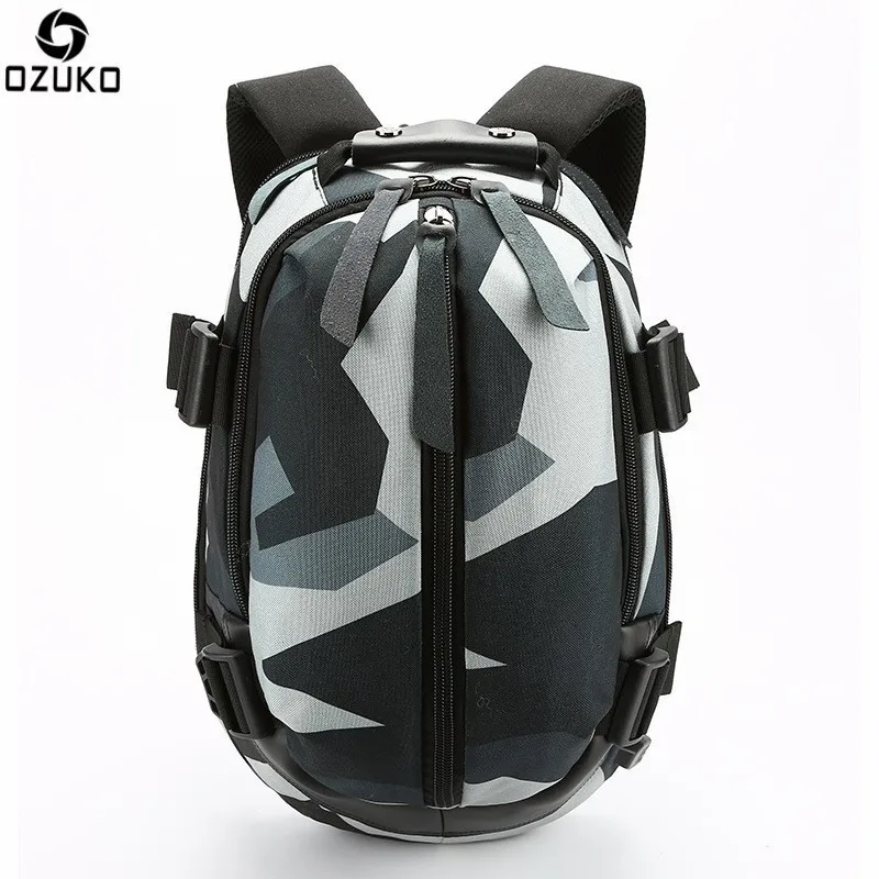 

Ozuko Fashion Men Backpack For Laptop USB Port Waterproof Travel Backpack Large Capacity College Student School Backpack