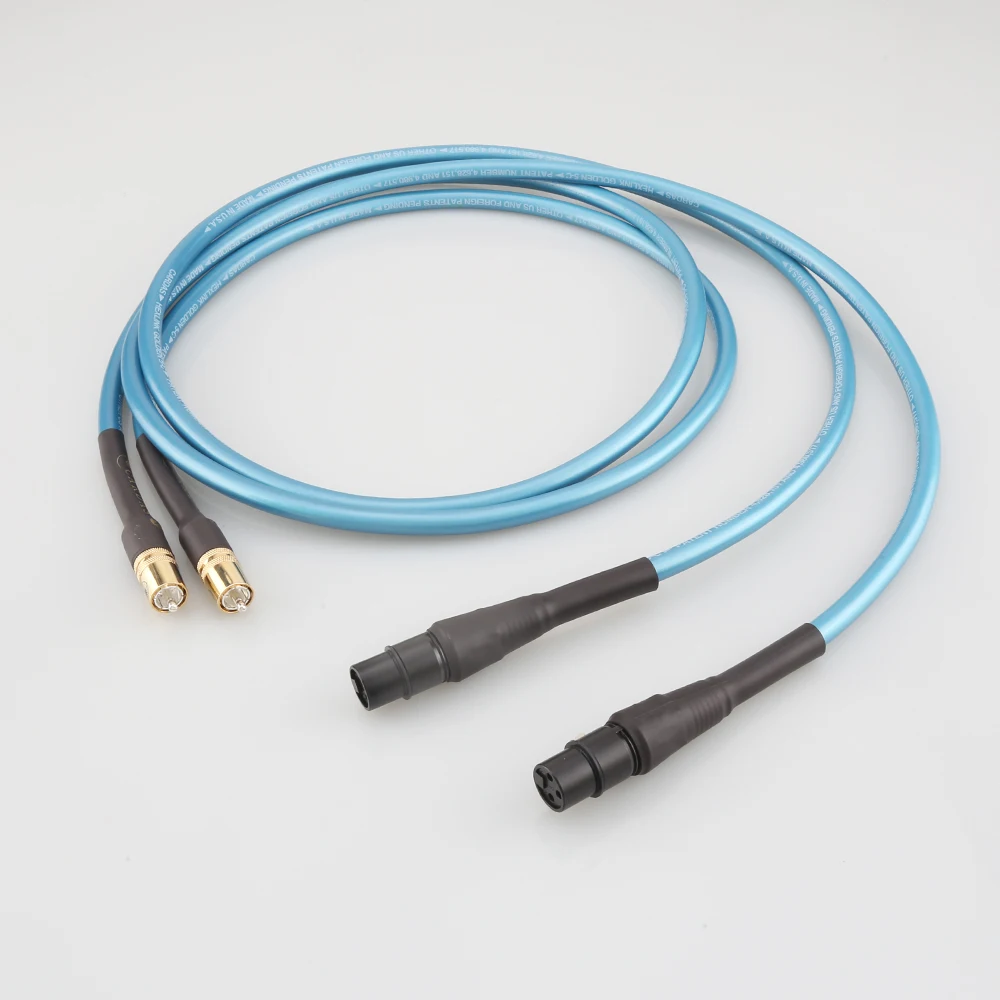 Hifi Cardas Rca para Xlr Equilibrado Plug Cabo de Áudio Cruz Amplificador de Áudio cd Dvd Player Rca Cabo de Interconexão - Image 4