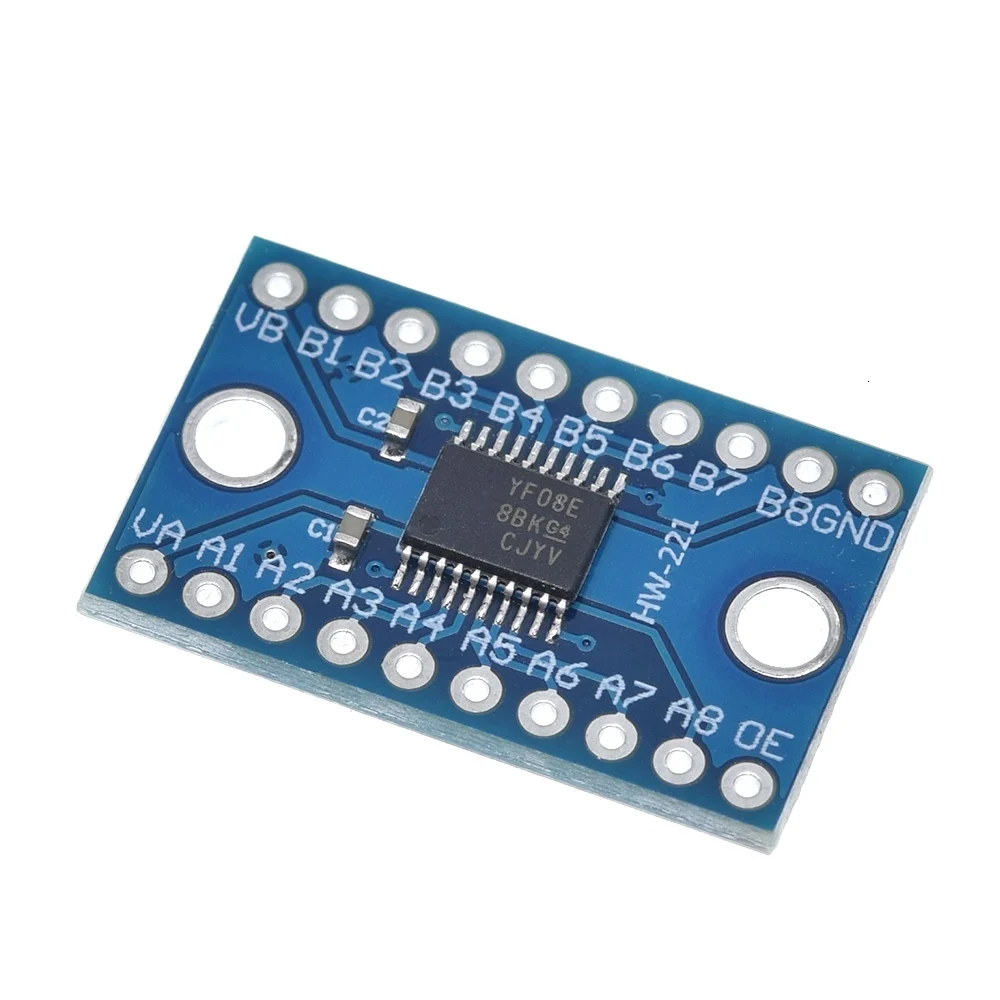 TZT 1/3/5PCS 8-Kanal-Dual-Loch-Logikpegelwandler TXS0108 TXS0108E Bidirektionales Spannungsmodul für Arduino mit Pins – Detail 6