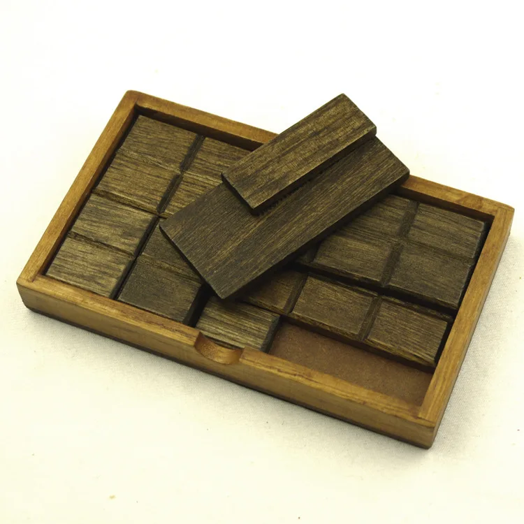 

Classical Wooden Educational Toys Adult Educational Burr Puzzle Luban Lock Chocolate Magic Box Educational Puzzle