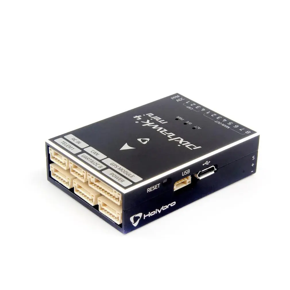 Holybro Pixhawk 4 мини автопилот, система управления полетом M8N gps модуль PM06 V2 блок управления питанием комбо набор для радиоуправляемого дрона