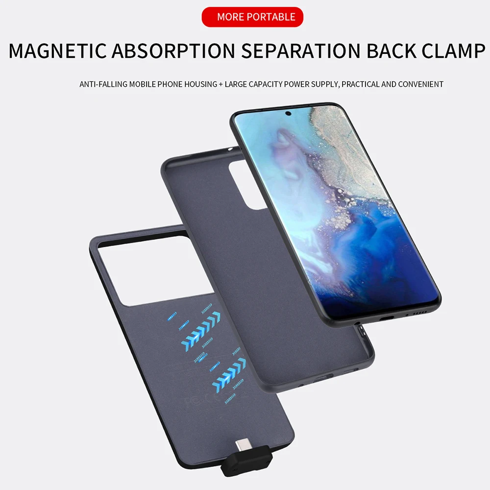 7000 мАч для samsung Galaxy S11 чехол для батареи умный чехол для зарядного устройства и внешний аккумулятор для samsung Galaxy S11 чехол для аккумулятора