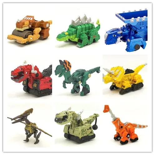 Mini modèles de voiture de jouet de dinosaure amovible de camion de dinosaure de Dinotrux nouveaux jouets de cadeaux d'enfants modèles de dinosaures Mini jouets d'enfant