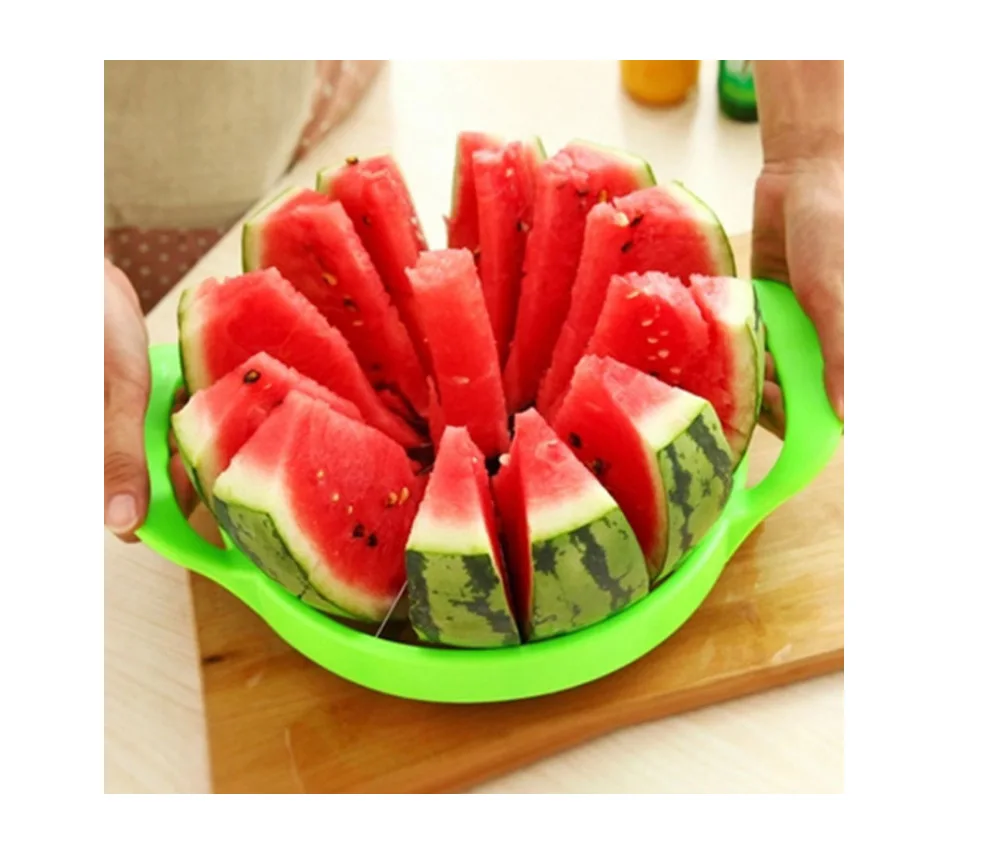 

Stainless Steel Cut the Watermelon Useful Product Splitter Fruit Cutter Kitchen Household Multi-functional Coring Slicer Wholesa