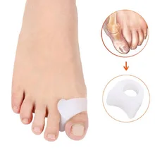 Разделитель для пальцев ног, коррекция выпрямителя пальцев ног, подставка для большого пальца, силиконовая стелька для пальцев ног