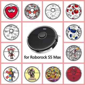

Provide Customized Custom Vinyl Fashion Sticker for Roborock S5 MAX Robot Robotic Vacuum Cleaner Skin Spare Parts Accessories