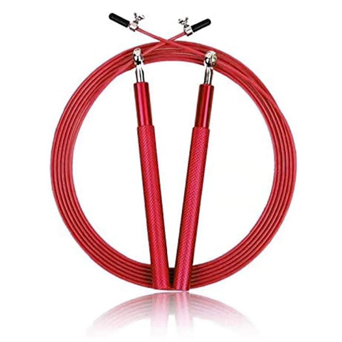 Fitness Skipping Rope Speed Jump Rope Cordless Ball Bearing Rapid Metal