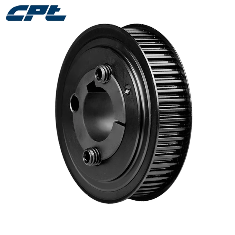 CPT HTD 8M 60 tooth steel Timing Pulley, 8mm pitch,match 2517 taper