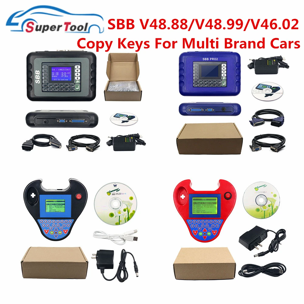 Key Programmer SBB Pro2 - NEWEST VERSION V48.99, OBDII Auto Key Maker & Immobilizer Tool V48.99 Auto Key Maker - Foto 2