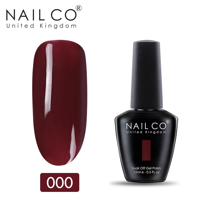 NAILCO Гель-лак набор все для маникюра Полупостоянный Vernis 15 мл УФ-гель для ногтей Hybird Gellak дизайн ногтей маникюр - Цвет: 11000