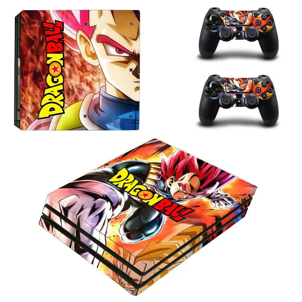 YSP4P-3240 Dragon Ball Super PS4 Pro наклейка s Play station 4 кожа Наклейка Обложка для playstation 4 PS4 Pro консоль и контроллер скины - Цвет: YSP4P-3240