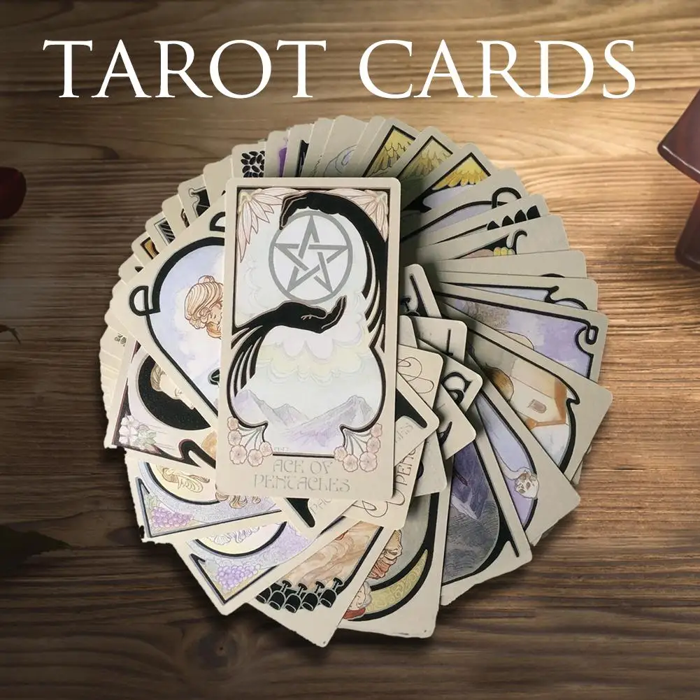 Эфирные видения английские карточки для наведения гадание Фэйт карты Таро палубные настольные игры Женские семейные вечерние настольные игры