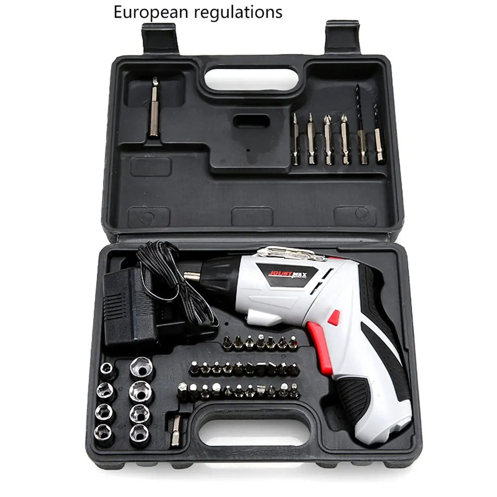 

4.8V Electric Screwdriver Set Multi-Function Rechargeable Hand Drill Portable Screwdriver Set Power Tool