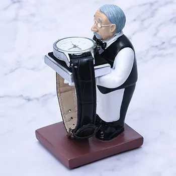 

Table Various Figures Watch Display Stand Necklaces Jewelry Organizer Handmade Astronaut Shape Old Housekeeper Storage Holder
