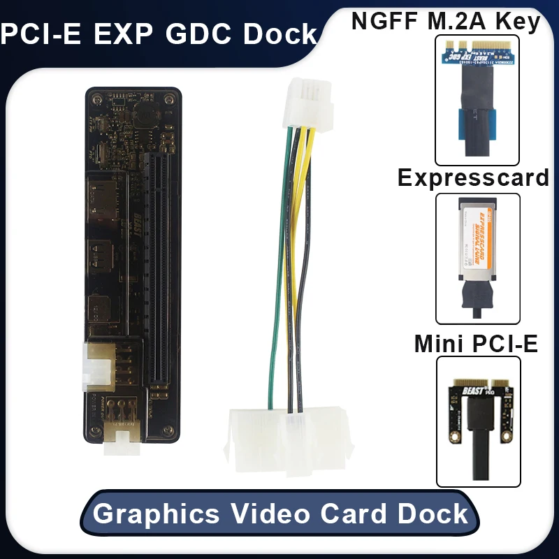 Tarjeta Gráfica Externa Pci-e Exp Gdc, Tarjeta De Vídeo Externa